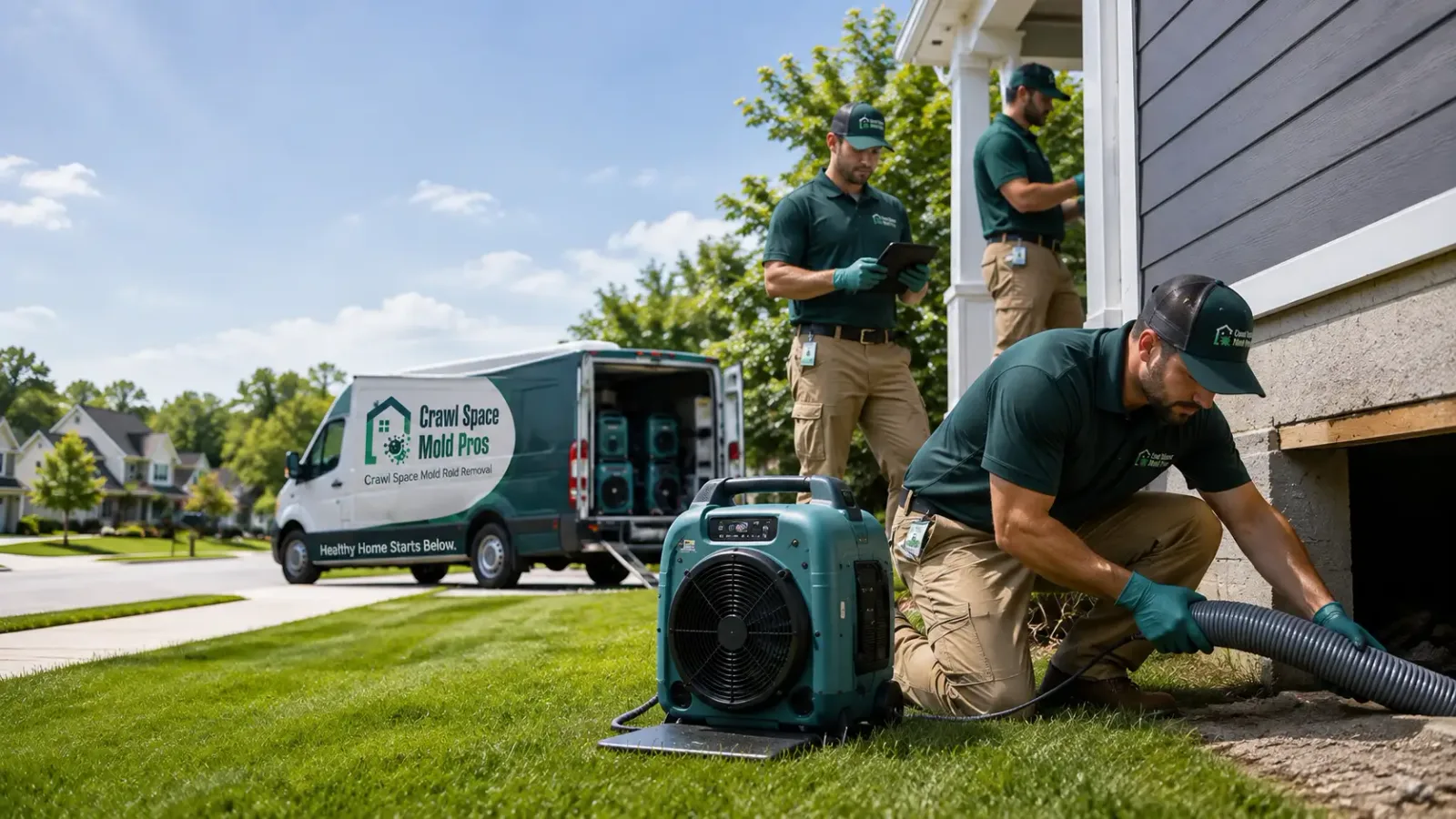 Crawl Space Mold Removal in Henrietta, NY
